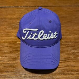 Titleist Purple Adjustable Hat